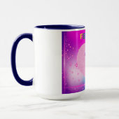 2月ハート月マグ マグカップ (左)