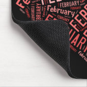 2月ハート マウスパッド (コーナー)