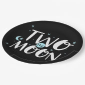 2月ロケット船宇宙2nd誕生日パーティー ペーパープレート (アングル)