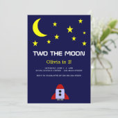 2月ロケット船2回目の誕生日 招待状 (スタンド正面)