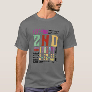 2月教え22日2-22-22 2月22日 Tシャツ