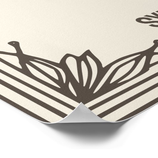 2月花 ポスター (角)