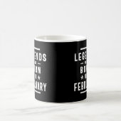 2月誕生日ギフト生まれ伝説は2月 コーヒーマグカップ (中央)