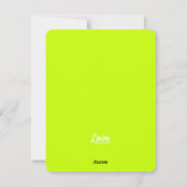 2月誕生日月カード（紫） シーズンカード (裏面)