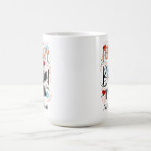 2月誕生日月、全月、山羊座 コーヒーマグカップ (中央)