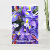 2月誕生日 カード (正面)