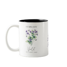 2月誕生月花紫誕生日ギフト