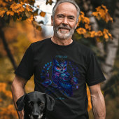 2月誕生月霊獣フクロウ Tシャツ