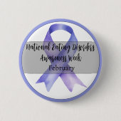 2月食べ国立認識度週間 缶バッジ (正面)