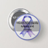 2月食べ国立認識度週間 缶バッジ (正面&裏面)