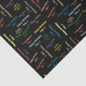 2月1日誕生日ティッシュペーパー 薄葉紙 (詳細)