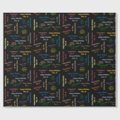 2月10日誕生日ギフト包装紙 ラッピングペーパー (フラット)