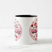 2月14日 ツートーンマグカップ (中央)