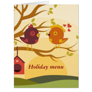 2月14日: バレンタインのためのメニュー-