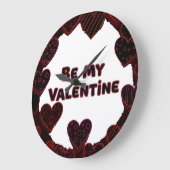 2月14日 ラージ壁時計 (傾斜)