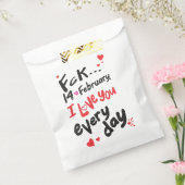2月14日、私は毎日あなたを愛している フェイバーバッグ (封をした状態)