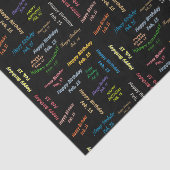 2月15日誕生日ティッシュペーパー 薄葉紙 (詳細)