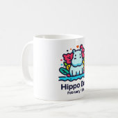2月15日（火）の日 コーヒーマグカップ (正面左)