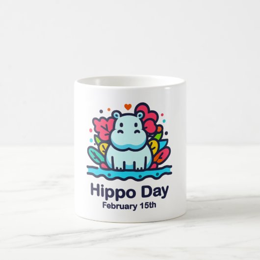 2月15日（火）の日 コーヒーマグカップ (中央)