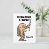 2月16日に歓迎会を行う ポストカード (スタンド正面)