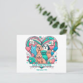 2月17日の愛 ポストカード (スタンド正面)