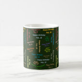2月18日 誕生日マグカップ コーヒーマグカップ (中央)