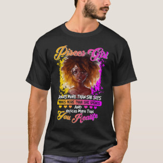 2月19生まれ日から3月20日のピセス・クイーンズ Tシャツ