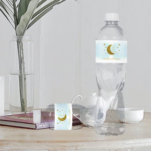 2月2日の誕生日の水ボトルラベル ペットボトルラベル