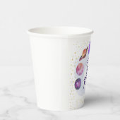 2月2日の誕生日の編集可能な招待状ページ 紙コップ (右)