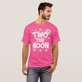 2月2日の誕生日ガールボーイ2歳トッド Tシャツ (正面フル)