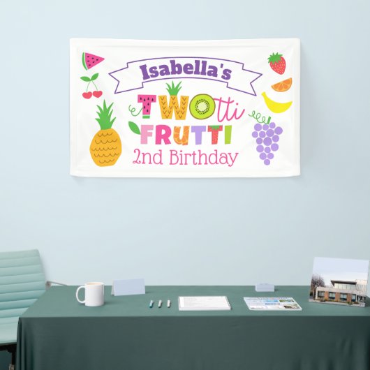 2月2日の誕生日バナー 横断幕 (トレードショー)