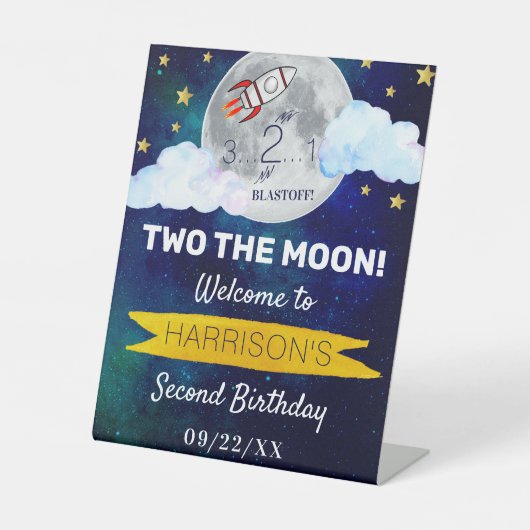 2月2日の誕生日パーティーへようこそ 台座サイン (正面)