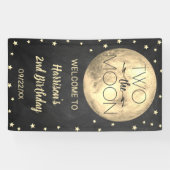 2月2日の誕生日パーティーへようこそ 横断幕 (横)