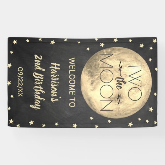 2月2日の誕生日パーティーへようこそ 横断幕 (横)