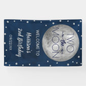 2月2日の誕生日パーティーへようこそ 横断幕 (横)