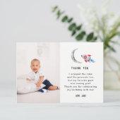 2月2日の誕生日パーティー写真ありがとう サンキューカード (スタンド正面)