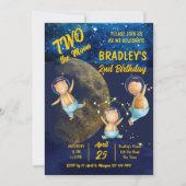 2月2日の誕生日パーティー招待状 招待状 (正面)