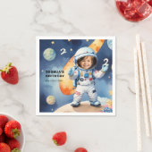 2月2日の誕生日パーティー スタンダードカクテルナプキン (インサイチュ)