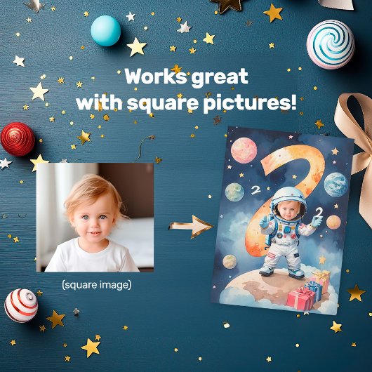 2月2日の誕生日パーティー 招待状