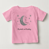 2月2日の誕生日ベビーTシャツ ベビーTシャツ (正面)