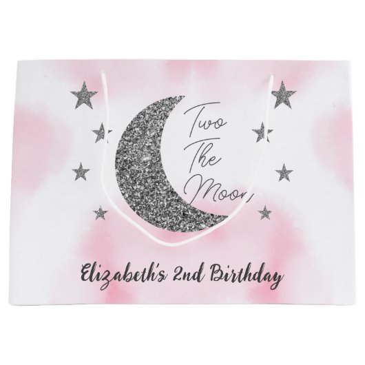 2月2日の誕生日ラージ抱き枕 ラージペーパーバッグ (正面)