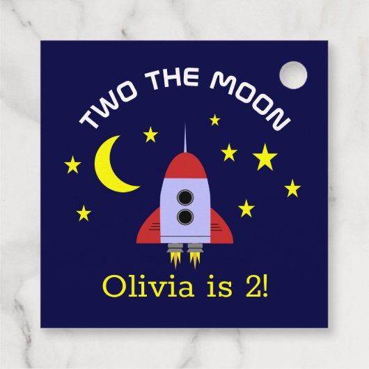 2月2日の誕生日ロケットの船星 フェイバータグ (裏面)