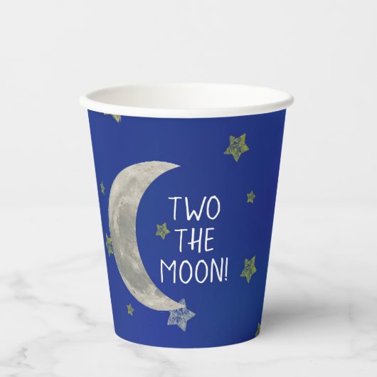 2月2日の誕生日紙 紙コップ (正面)