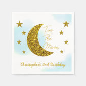 2月2日の誕生日 スタンダードカクテルナプキン (正面)