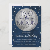 2月2日の誕生日 招待状 (正面)