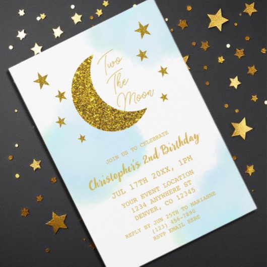 2月2日の誕生日 招待状