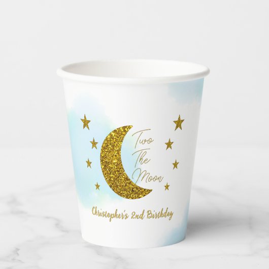 2月2日の誕生日 紙コップ (正面)