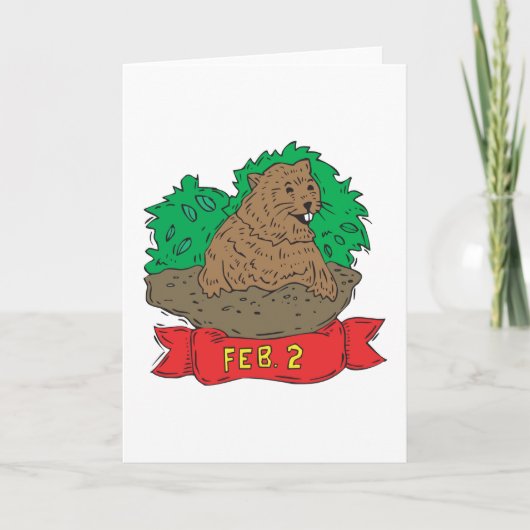 2月2日 カード (正面)