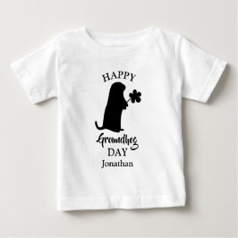 2月2日 | ハッピーテンジクネズミの日 名前入り ベビーTシャツ