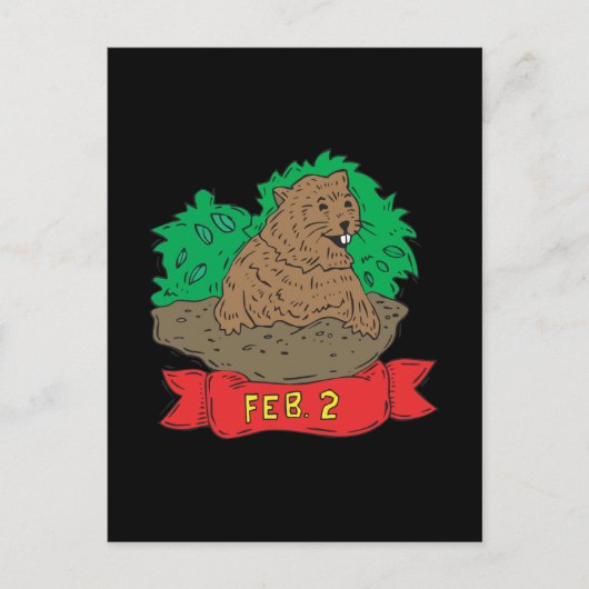 2月2日 ポストカード (正面)